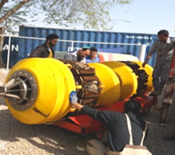 بازرسی خطوط لوله گوره جاسک زیر دریا IGS