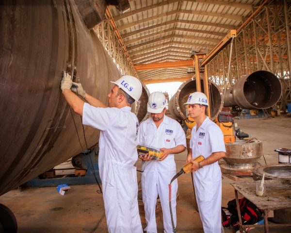 بازرسی جوش در شرکت IGS